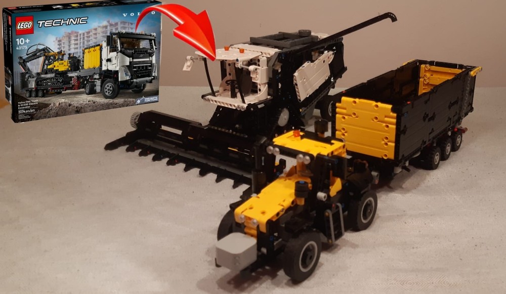 Lego Harvest vehicles - 42175 Alternative builds
