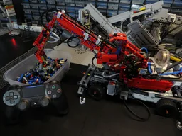 RC Material Handler PS4 controlled