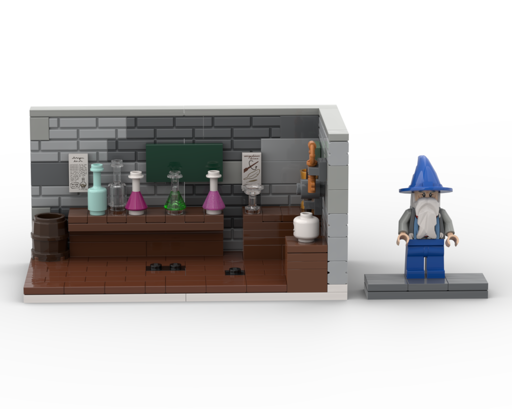 Lego Strange Wizard Basement