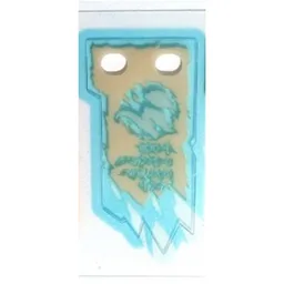 Banner, Light Blue Ice Print - Scroll of Forbidden Spinjitzu / [No Color/Any Color]