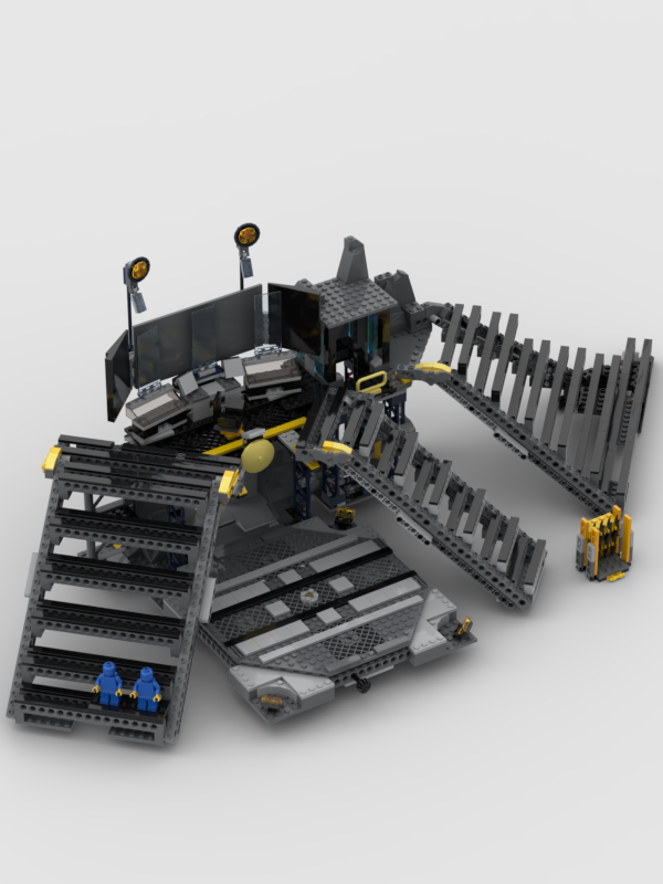 Lego Batcave Stand