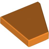 Lego Wedge Tile 2 x 2 Left / Orange