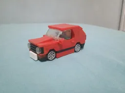 Red car