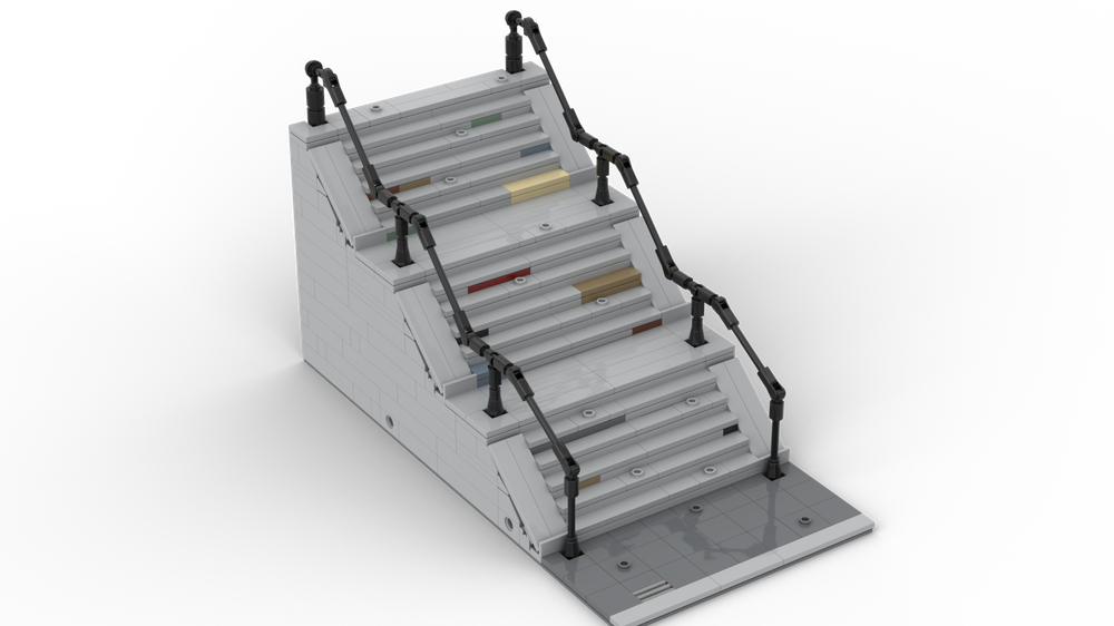 Lego Joker's Stairs (Modular)