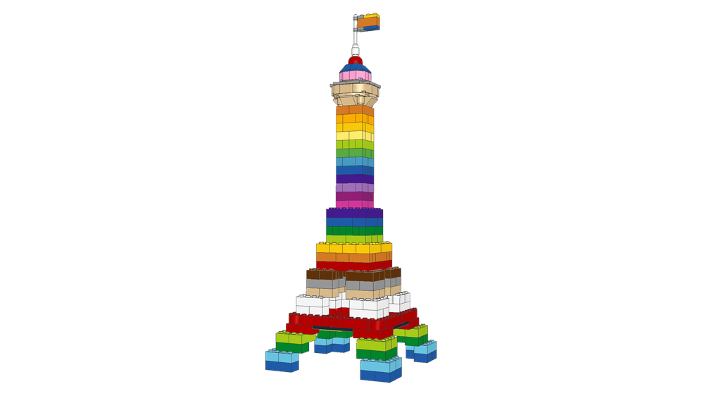 Lego 11005 Eiffel Tower