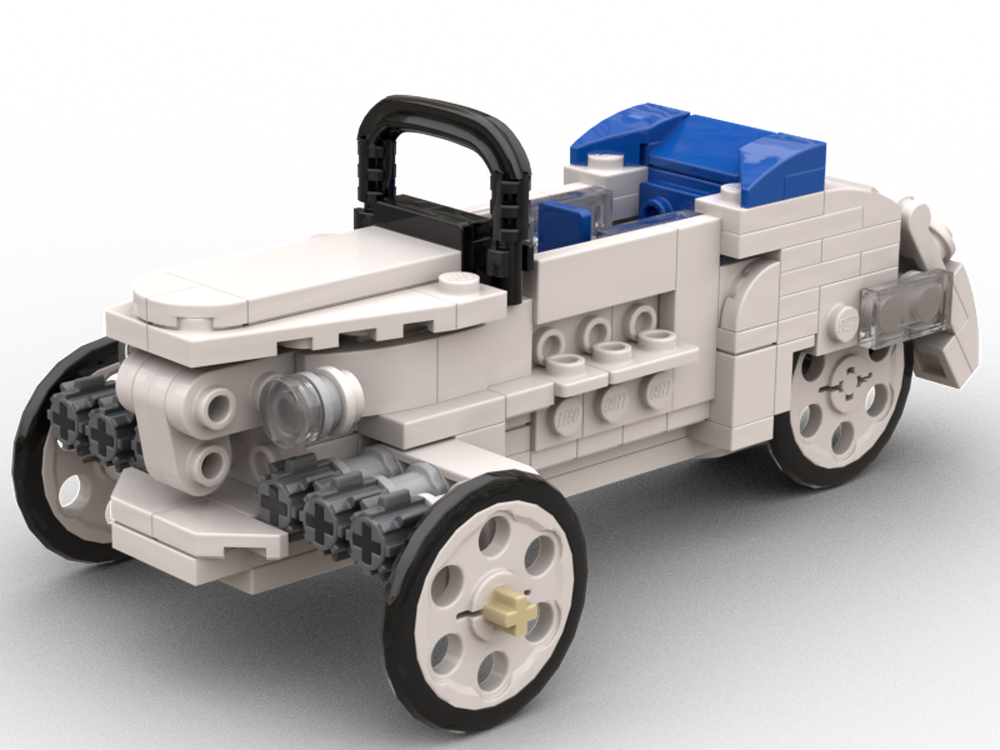 Lego 1950 Reyonnah A175 Roadster (With Automatic Folding Front Wheels)