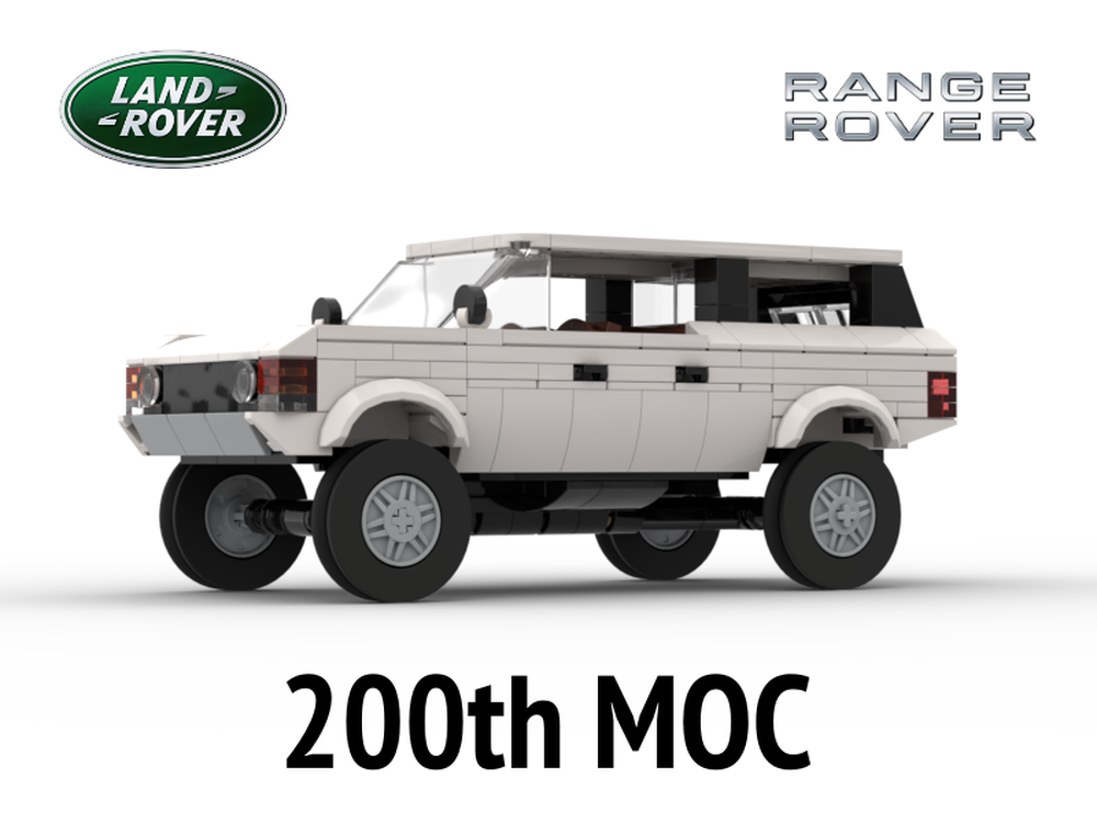 Lego 200th MOC:1970 range rover classic
