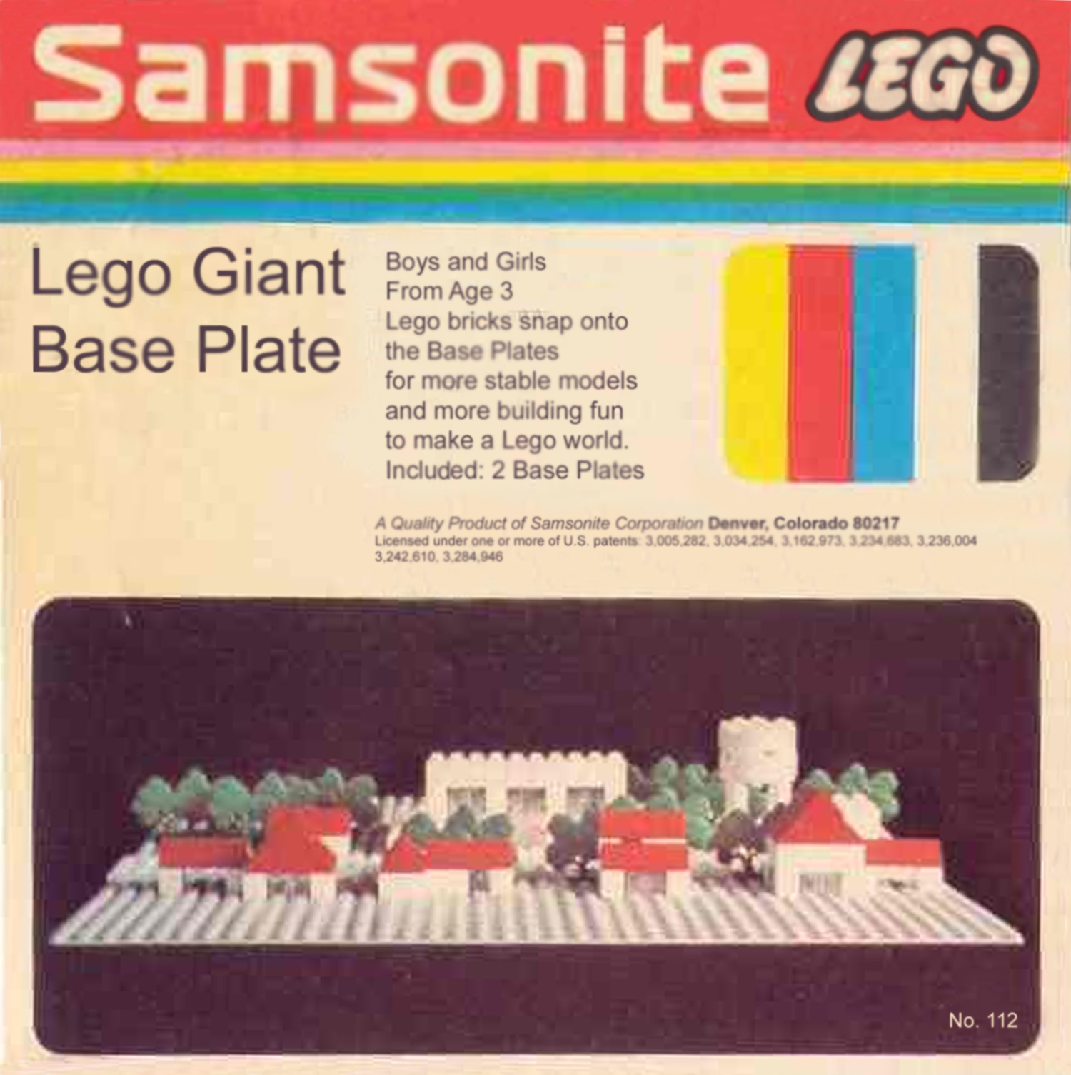 Lego 2 40 x 40 Baseplates