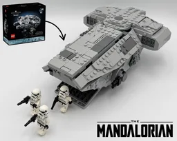 Imperial Dropship from The Mandalorian (75375 Alternate Model)