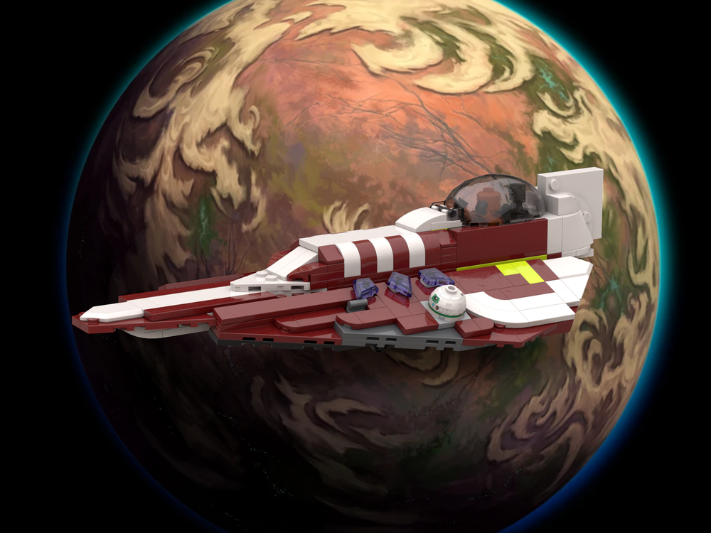 Lego Ahsoka Tano's Delta-7 Aethersprite-class Starfighter