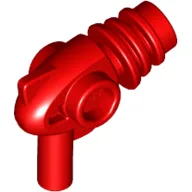 Weapon Gun Ray / Sci Fi - Rounded Heat Diffusers / Red