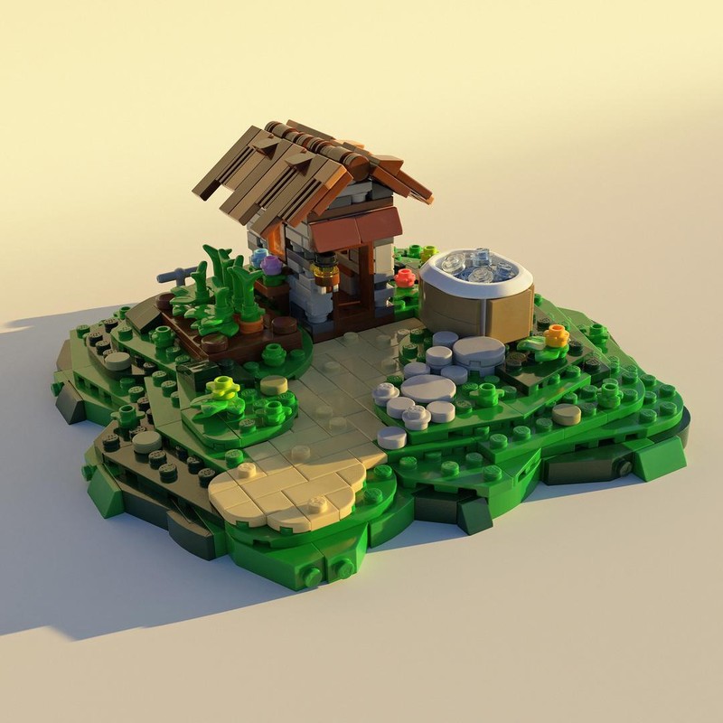 Lego Backyard Shed