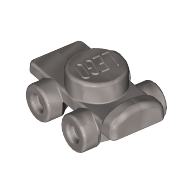 Lego Sports Roller Skate / Flat Silver