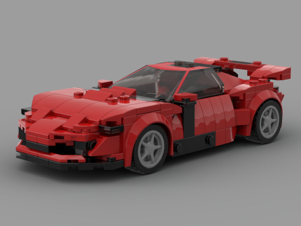 Lego Ferrari F8 Tribute Luxury Supercar Alternative Model