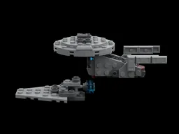 Mini Enterprise + Stardestroyer