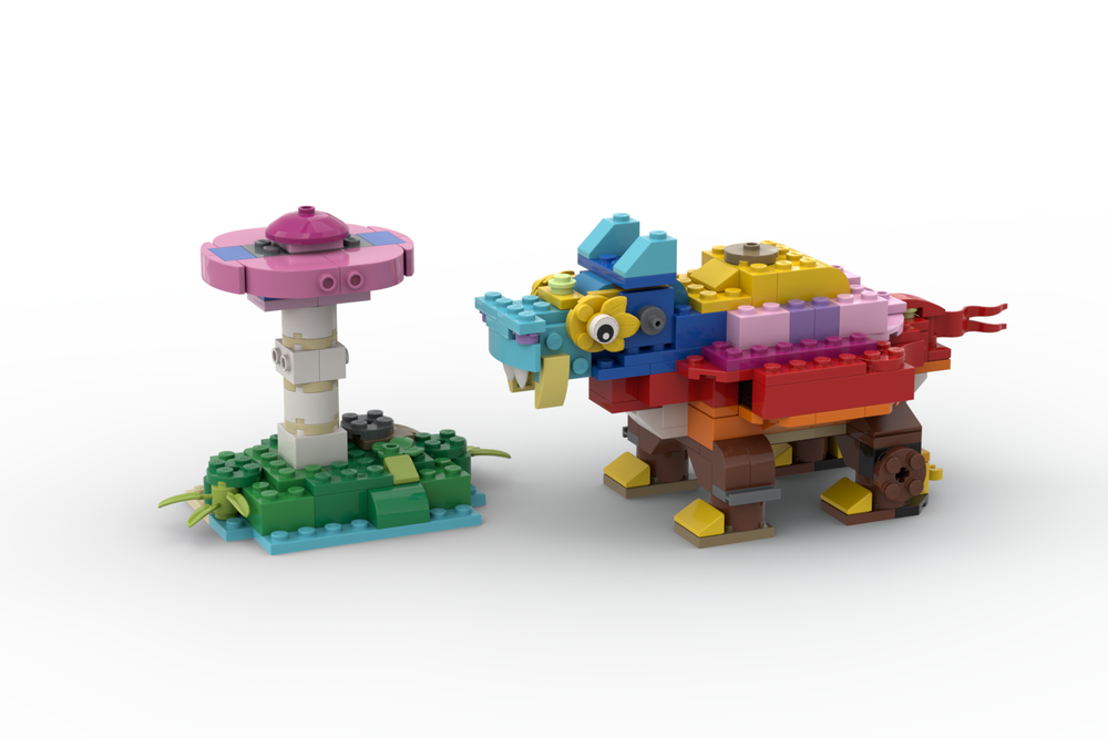 Lego 11018 The Monster of Mushroom Island