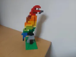 10696 Rainbow parrot