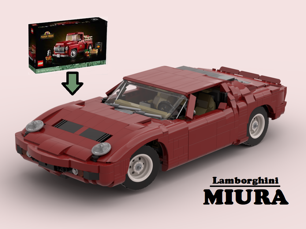 Lego Lamborghini Miura