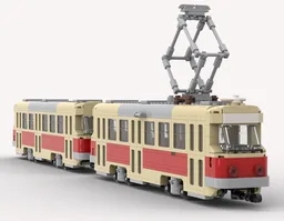 Tatra T3 / T4 tramway train