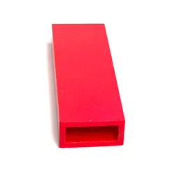 Brick 1 x 2 x 5 without Side Supports / Red
