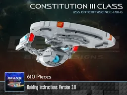 Constitution III Class Starship - Star Trek Picard