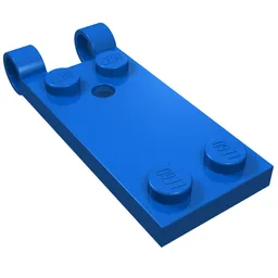 Hinge Plate 2 x 5 Base / Blue