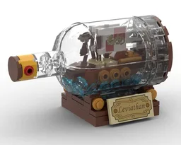 Mini Ship in a Bottle