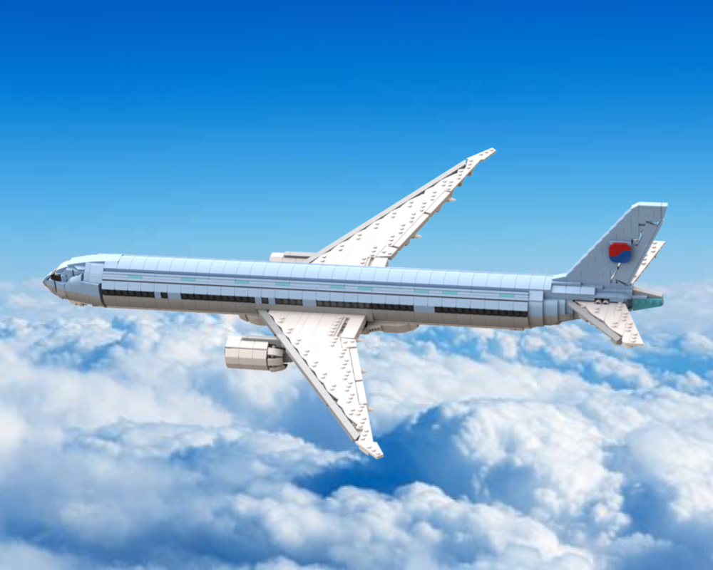 Lego Boeing 777-300ER - Korean Air Livery (1:100)