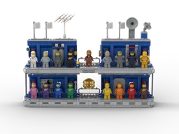 Classic Space Minifig Display Modules