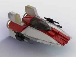 RZ-1 A-Wing Minifigure Scale