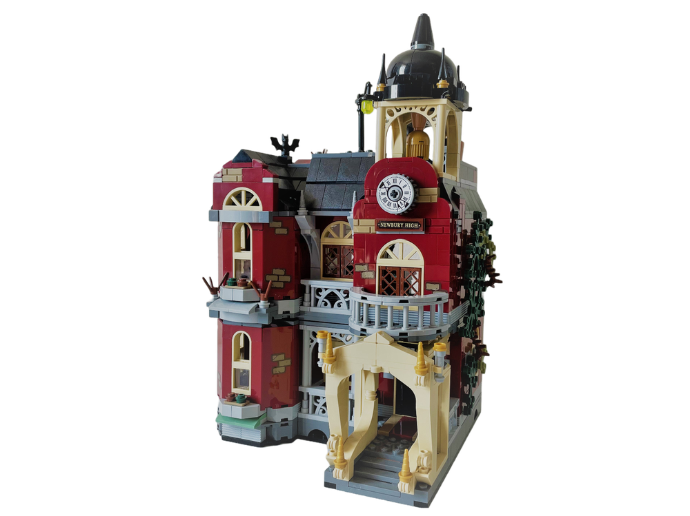 Lego 70425 Newbury High School Modified Build Alternative