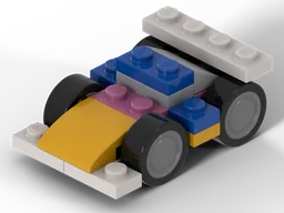 Smallest drivable Formula 1 car (Racing Bulls Miami 2024) with rubber tyres