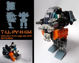 MOC - T-LL-PV-H-GM / Mech-Walker (BOT-23016)