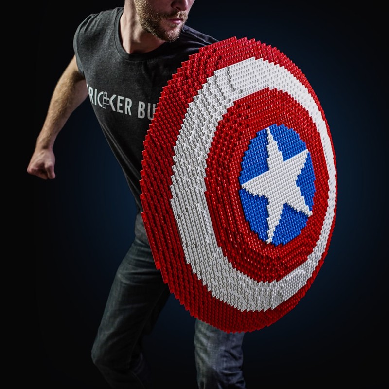 Lego Captain America Shield (Fully Wieldable)