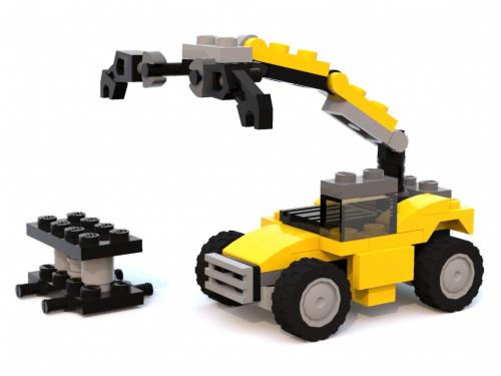 Lego 31041 Liebherr LRS 645 Reachstacker