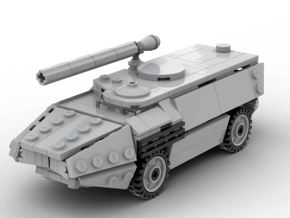 Lego FIAT 6614 Minifig Scale (1:42)
