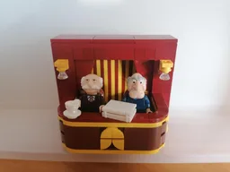 Muppets Minifigure display stand
