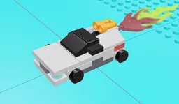 Ferrari SF90 with a Jetpack Thing
