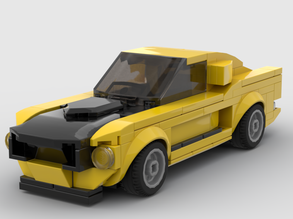 Lego 68 Shelby GT350 - Yellow