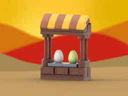 Medieval Merchant's Stall