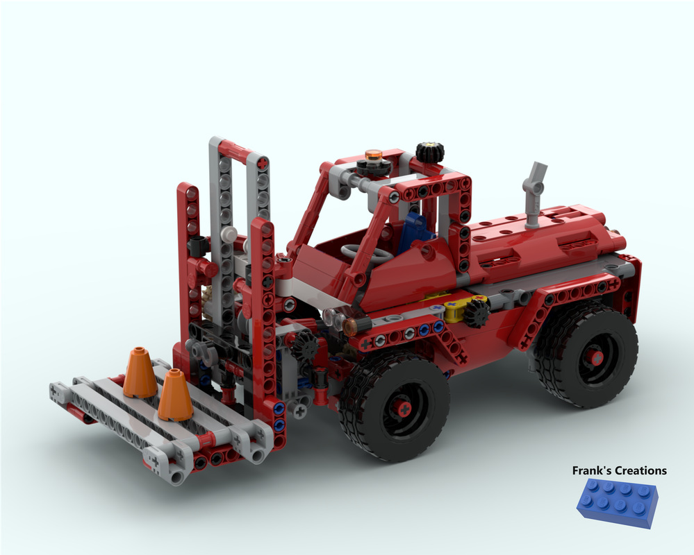 Lego 42075 C-Model Heavy duty forklift