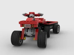 ATV with Wagon