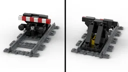 Buffer with shock absorber - Prellbock - MOC