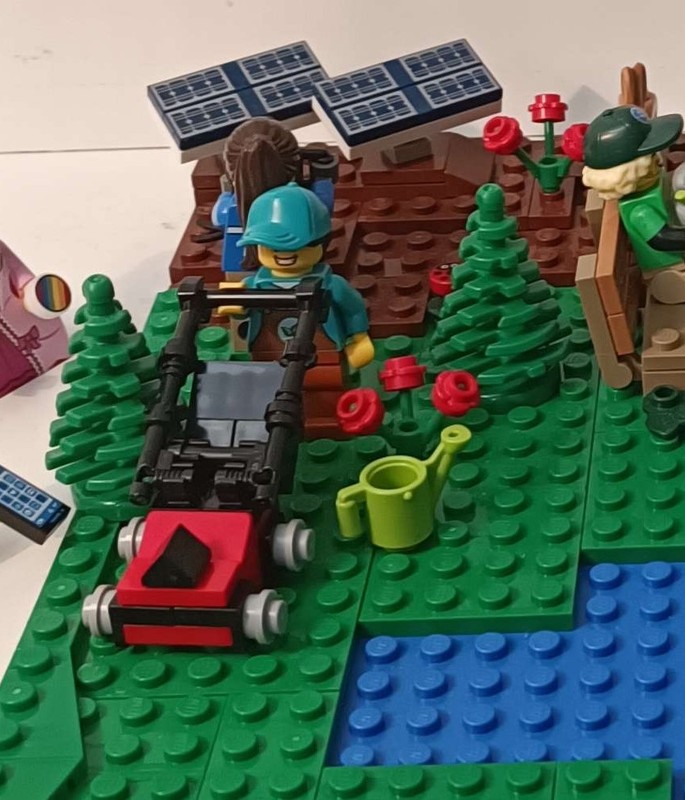 Lego Simple lawnmower