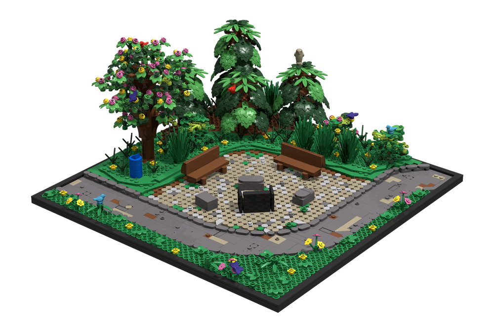Lego Cosy Fireplace