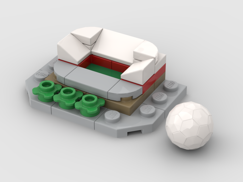 Lego Free instructions - Old Trafford Manchester United mini version