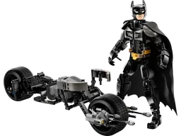 Batman Construction Figure and the Bat-Pod Bike