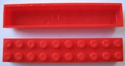 Brick 2 x 10 without Bottom Tubes