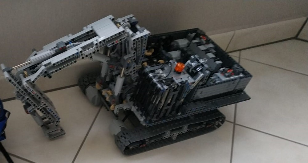 Lego Full RC Excavator MOC