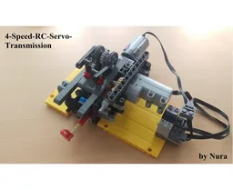 4-Speed-RC-Servo-Transmission